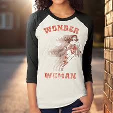 Aujourd'hui mardi 27 juillet 2021, faites vous plaisir grâce à notre sélection tee shirt femme manche 3 4 pas cher ! T Shirt Manches 3 4 Wonder Woman Pour Geekette Chic Et Cool Sur Cadeaux Et Anniversaire