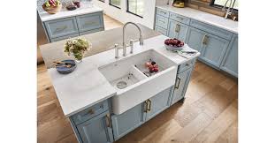 Maybe you would like to learn more about one of these? Blanco Introduces New Ikon 33 1 3 4 Farmhouse Sink With Low Divide