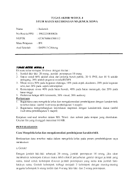 Smk muhammadiyah sampang mata pelajaran : Doc Tugas Akhir Modul 4 Sudarsih Docx Asih Sweety Academia Edu