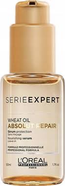 Intensify your haircare routine by adding the luxurious effects of our hair serums. L Oreal Professionnel Serie Expert Wheat Oil Absolut Repair Protective Serum For Damaged Hair Leve In