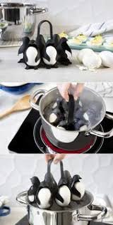 Penguin Shaped Egguins Egg Holder Boils And Serves For You In 2020 Cool Kitchen Gadgets Kitchen Gadgets Cool Kitchens
