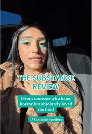 If you do not have a weak stomach I HIGHLY recommend watching the substance  #thesubstance #thesubstancereview #horrowreview #moviereview  #thesubstancemakeup