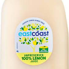 Gluten free • casein free • allergen free . Lemon Juice Frozen No Preservatives 3x4l Atmos Foods