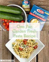 One Pan Garden Fresh Pasta Recipe Fresh Pasta Recipes Pasta Recipes Hello Fresh Recipes