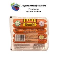 Enjoy a ramly burger differently at home. Ramly Frankfurter Lembu Beef Frankfurter 340g Jayamartmalaysia Com