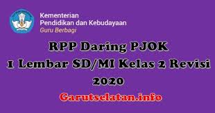 Savesave rpp 1 lembar 2020.docx for later. Rpp Daring Pjok 1 Lembar Sd Mi Kelas 2 Revisi 2020
