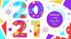Modello Felice Anno Nuovo 2021 Auguri Gif Con Audio Postermywall