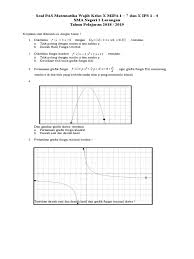 Check spelling or type a new query. Soal Pas Matematika Wajib Kelas X Mipa 1 7 Dan X Ips 1 4