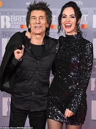 Ronnie Wood And Wife Sally Humphreys Ronnie Wood Wife Couples