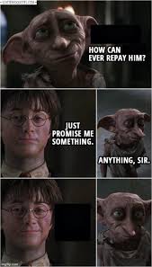 Dobby Harry Potter Meme
