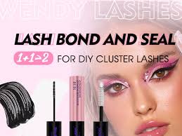 Amazon.com: Lash Bond and Seal Waterproof Cluster Lash Glue for Eyelash  Extensions Strong Hold 72 Hours High Adhesive Gentle Non-Irritating 2-in-1  Bond and Seal Use at Home by Wendy Lashes(Black,5ml+5ml) : Industrial