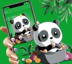 Cute Anime Green Panda Theme For Android Apk Download Here are only the best anime panda wallpapers.