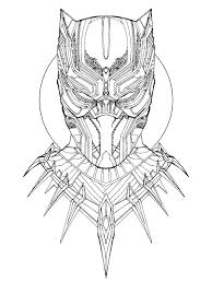 Black Panther Superhero Coloring Pages In 2020 Black Panther Drawing Marvel Drawings Black Panther Marvel