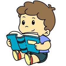 Cartoon Child Reading Isolated Clipart PNG free 24484044 PNG