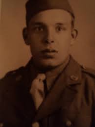 My maternal grandfather, 1944 this photo was taken. He was in the army and  went “awol” when he became aware his mother was very ill and went home to  care for her.