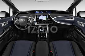 It is a zero emission vehicle with an epa estimated driving range of 312. 2017 Toyota Mirai Mirai 4 Door Sedan Dashboard Stockphoto Izmostock
