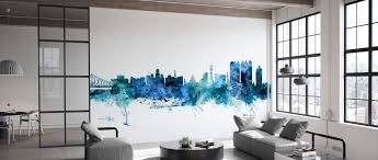 Our showroom is a design hub for interior designers offering them the platform in the oldest weaving factory in belgium to advise customers for their specific interior textiles for wall, window covering, floor. Calcutta Kolkata India Skyline Popular Wall Mural Photowall