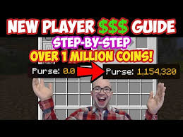 Check me out on different platforms! How To Make Money Fast For Beginners Hypixel Skyblock New Player Gu