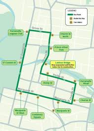 Free Shuttle Bus City Of Parramatta Bus City Bus Map City