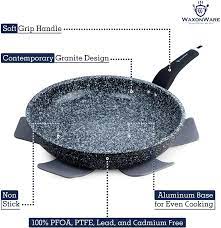 Waxonware 11 Inch Granite Ceramic Nonstick Frying Pan Best Ceramic Frying Pan Frying Pan Ceramics