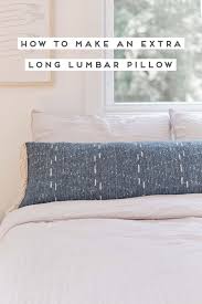 And if you need to be prepared for more guests than you have room for, consider a futon or foldaway bed for overnight visitors. How To Make An Extra Long Lumbar Pillow Paper And Stitch