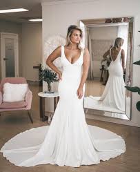 Harper From Made With Love Bridals Exudes Elegance And Class With Her Crisp Lines And Refreshed Frenc Wedding Dresses Cheap Bridal Dresses Online Wedding Dress