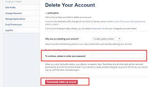 All your photos and account history, including followers, likes and comments, will be permanently removed and you won't be able to sign up using. Instagram Account Permanently Delete Kaise Kare Step By Step Guide In Hindi Help