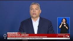 Orbán viktor miniszterelnök a közösségi oldalára feltöltött videóban jelentette be hétfőn délután, hogy milyen védelmi intézkedések vonatkoznak idén karácsonyra és szilveszterre. M1 Hirado Youtube