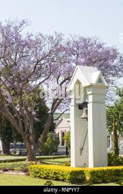 La chiesa olandese riformata in Robertson, Western Cape, Sud Africa Foto  stock