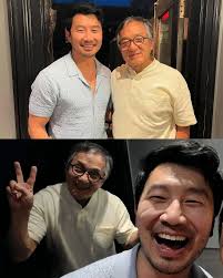 Finally Simu Liu met Jackie Chan in Canada. 🥹