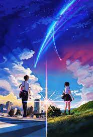 A subreddit with wallpapers for users with more than one monitor. Kimi No Na Wa Your Name Is Matching Background Kimi No Na Wa Your Name Anime Kimi No Na Wa Wallpaper
