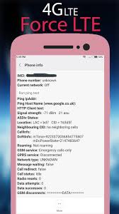 Lte discovery (5g nr) lte discovery is a powerful signal discovery and analysis tool with many advanced features and customizations available. Force Lte Only 4g Lte Signal Booster Network For Android Apk Download