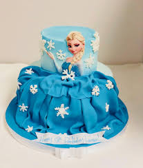Celebrate your loved one's birthday by sending birthday cake online in india. Frozen Princess Dress Birthday Cake Cbg 217 Confection Perfection Cakes Online Ordering