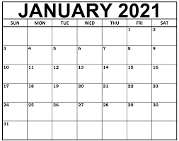 Calendars for 2021 in microsoft excel format (.xlsx file). January 2021 Calendar Excel Worksheet Template Learnworksheet Learn The Knowledge On Fingertips January 2021 Calendar Excel Worksheet Template