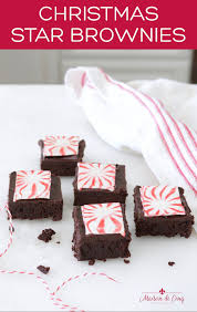 Christmas Star Brownies A Festive Holiday Dessert Recipe Festive Holiday Desserts Holiday Desserts Pumpkin Snickerdoodle Cookie Recipe