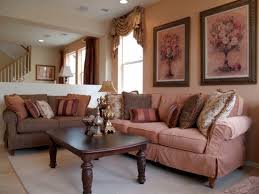 Light Pink And Brown Brown Living Room Decor Brown Living Room Pink Living Room