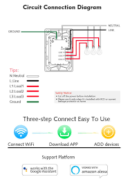 The principle behind this type of wiring is similar to that used in the previous method, in that the cable supplies power from one light to the unit. Ks 811 Smart Wall Switch Wifi Light Switch Wholesale Australia Au Smart Light Switch