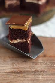 Schoko Creme Karamell Kuchen Chocolate Caramel Cake Kuchen Schoko Kuchen Lecker Backen