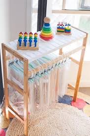 These kitchen towel racks are intended to provide convenient, yet unobtrusive, holders for drying damp cloths and tea towels. 20 Of The Coolest Kmart Hacks Ever Kmart Hacks For The Home Kmart Hacks Puzzle Storage Toy Room Storage