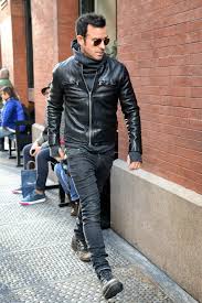 Manspiration 10 Modern Male Muses Black Leather Bomber Jacket Mens Outfits Well Dressed Men