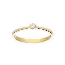 Glow Gouden Ring Glanzend Diamant 1 0 05ct G Si Online Kopen Juwelier Repko