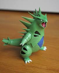 Tyranitar Pokemon By 3dfux Thingiverse Pokemon Pokemon Art Pokemon Go