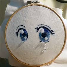 Anime Embroidery Embroidery Craft Hand Embroidery Art Embroidery Art