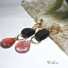 waka galleryさんの作品一覧 アクセサリー 可愛い ピアス 花びら ピアス