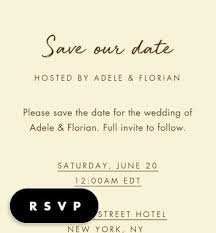 Maybe you would like to learn more about one of these? Wedding Save The Dates Send Online Instantly Track Opens