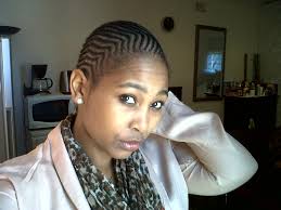 MY NEW HAIR DO:ZIG ZAG