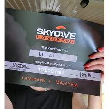 Prices are in malaysian ringgit (rm) and include gst. At The End Of The Briefing Picture Of Skydive Langkawi Langkawi Tripadvisor