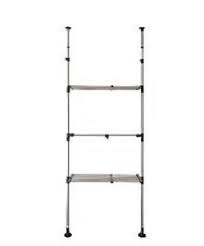 Ikea Tvaga Extendable 220cm To 285cm Floor To Ceiling Clothes Shoe Rack Black Ikea Flooring Shoe Rack
