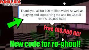 The following is a list of all the different codes and what you get when you put them in. Roblox Ro Ghoul Code Rc All Roblox Hack Cheat Engine 6 5