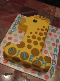 Giraffe 1st Birthday Cake First Birthday Cakes Giraffe Birthday Cakes Giraffe Birthday Giraffe Cakes